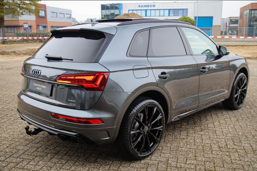 Audi Q5 55 TFSI e Quattro Competition S Edition S-Line 367pk Automaat! 1e|DLR|Panoramadak|Virtual Cockpit|OLED Matrix|B&O|Trekhaak