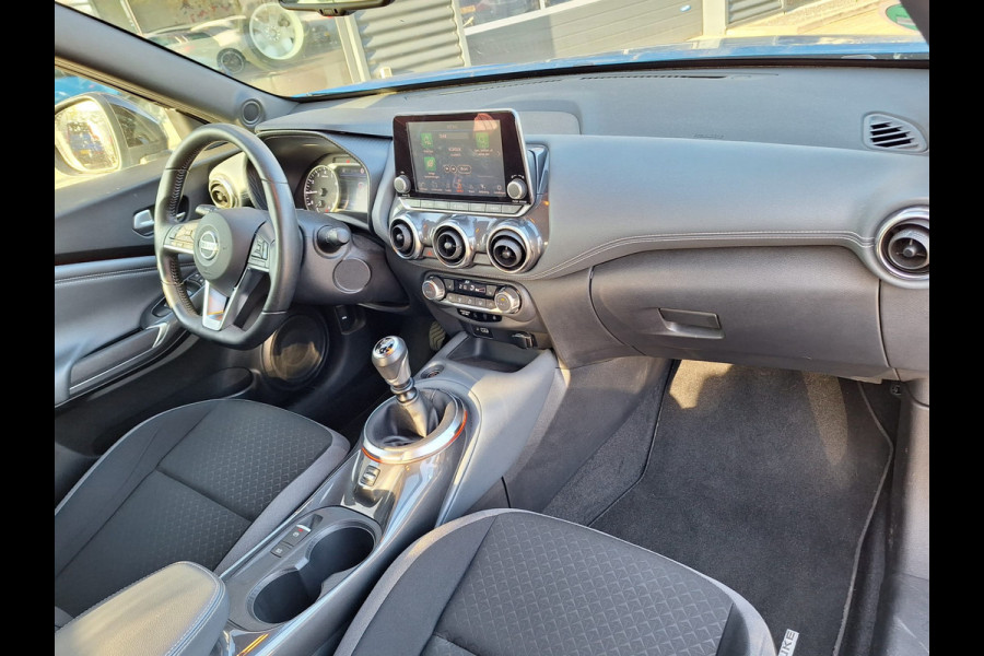 Nissan Juke 1.0 DIG-T Business Premium | Carplay | Trekhaak Afneembaar | 360 Camera | DAB | Navi | Keyless | Stoelverwarming | Spraakbediening |