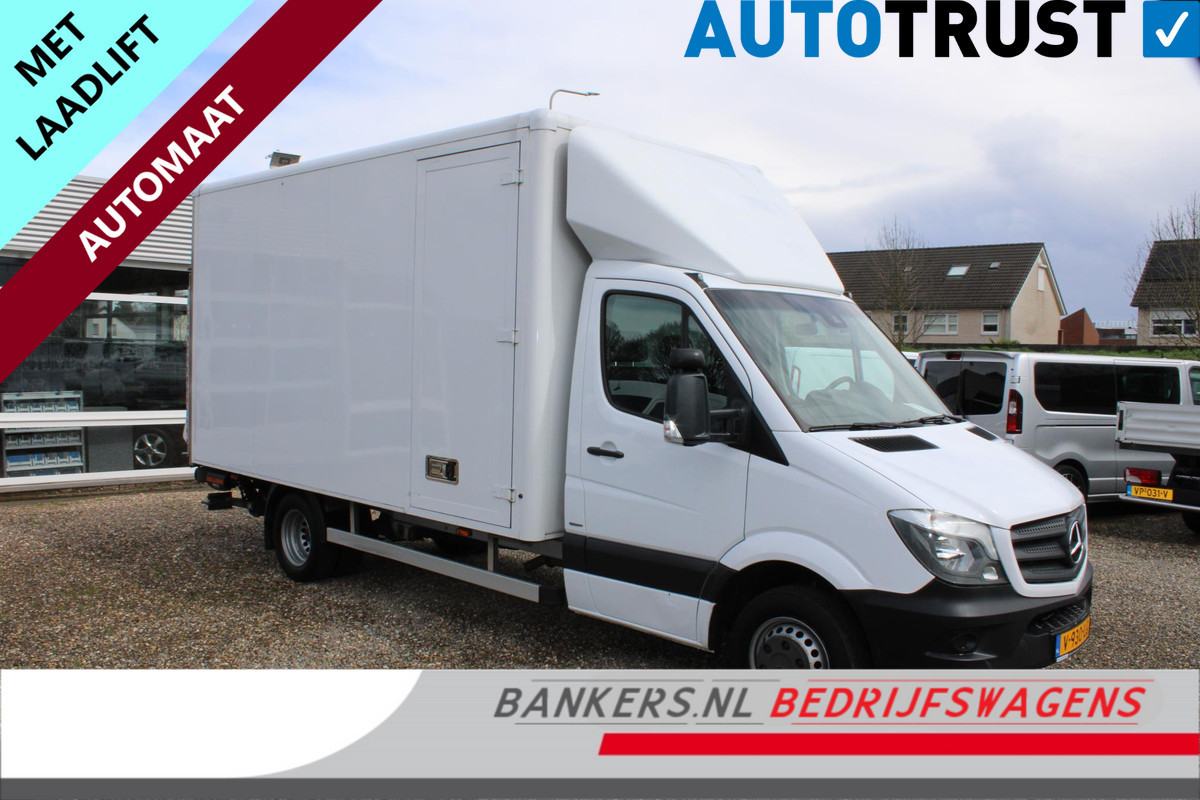 Mercedes-Benz Sprinter 514Cdi Meubelbak laadklep Automaat airco bakwagen met lift