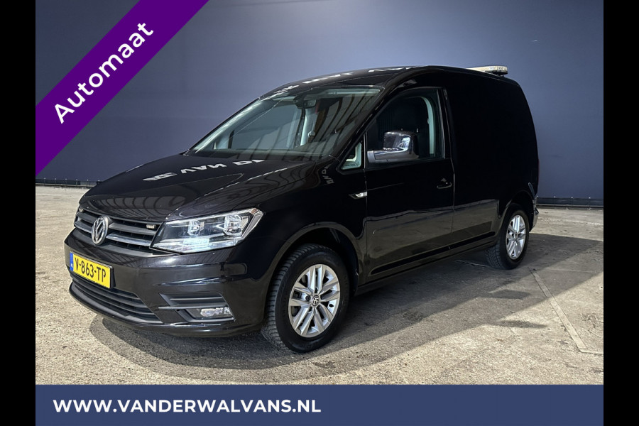 Volkswagen Caddy 2.0 TDI 102pk Automaat L1H1 Euro6 Airco | Camera | Trekhaak | Cruisecontrol Parkeersensoren, Achterklep