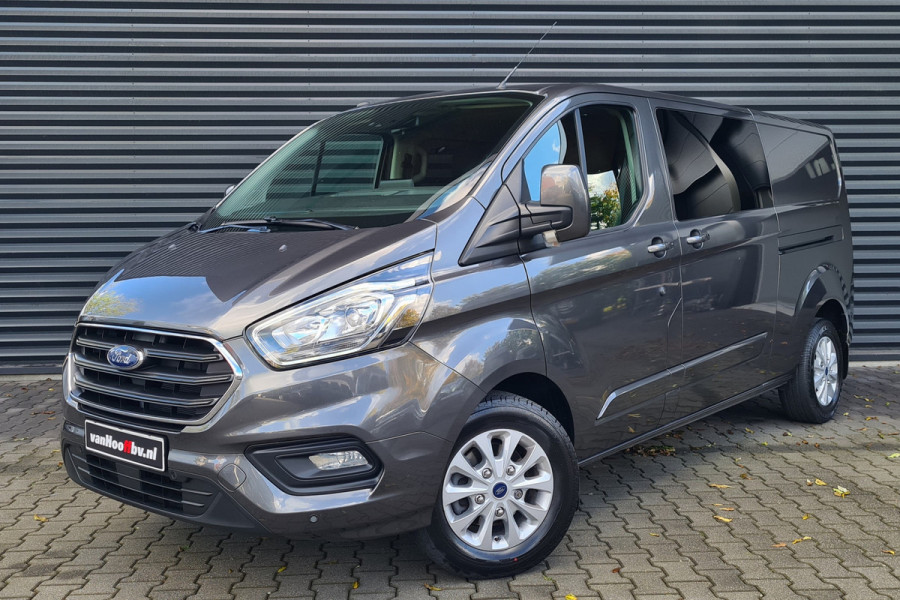 Ford Transit Custom 320 2.0 TDCI L2H1 Limited DC -adap cruise - Trekhaak 2.800 kg