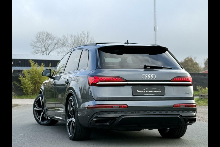 Audi Q7 55 TFSI e quattro S-Line Plus Panoramadak|Matrix Laser|Camera 360°|Keyless|Luchtvering|Sport stoelen|DAB+