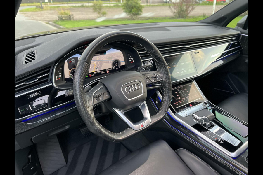 Audi Q7 55 TFSI e quattro S-Line Plus Panoramadak|Matrix Laser|Camera 360°|Keyless|Luchtvering|Sport stoelen|DAB+