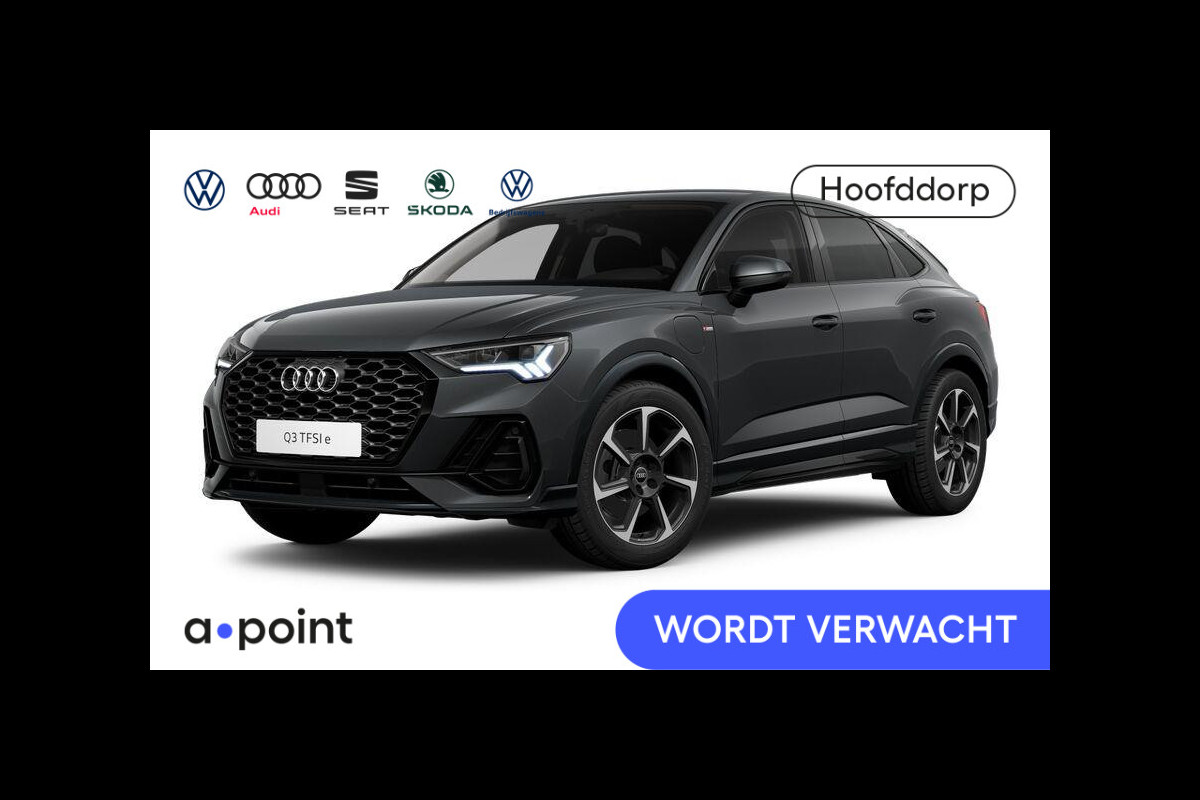 Audi Q3 Sportback 45 TFSI e S Edition 245 pk S-tronic | Verlengde garantie | Navigatie | Parkeersensoren | Adaptieve cruise control | Stoelverwarming |