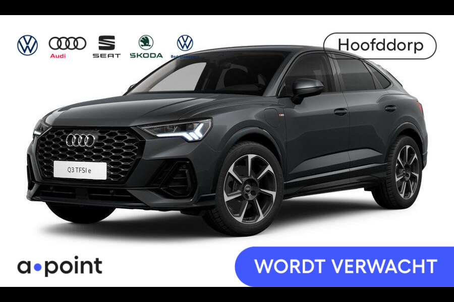 Audi Q3 Sportback 45 TFSI e S Edition 245 pk S-tronic | Verlengde garantie | Navigatie | Parkeersensoren | Adaptieve cruise control | Stoelverwarming |