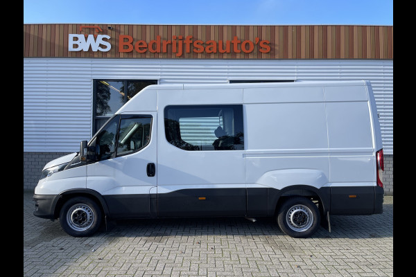 Iveco Daily 35S16V 2.3 automaat L2H2 dubbel cabine DC 7 persoons ! / vaste prijs rijklaar € 30.950 ex btw / lease vanaf € 554 / climate control / 270 graden deuren / mag 3500 kg trekken !