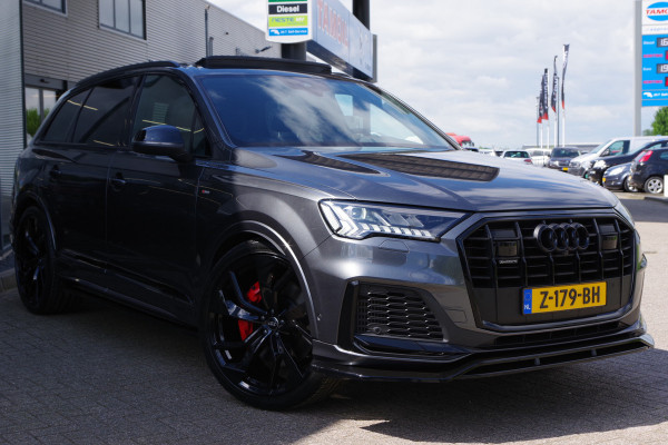 Audi Q7 55 TFSI e 380 PK Quattro Plug-In Hybride S-Line Pro Line, Trekhaak, Panoramadak, Tour-Pakket, Bang & Olufsen, Matrix-LED