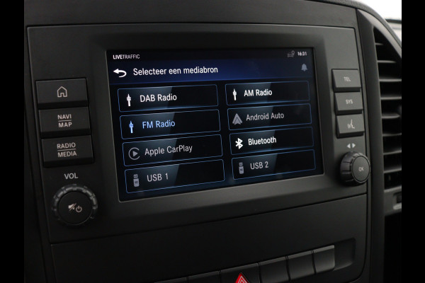 Mercedes-Benz eVito Lang 41 kWh Navigatie Achteruitrijcamara Bluetooth Apple Carplay/Android Auto Airco