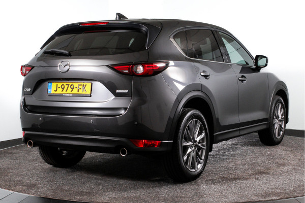 Mazda CX-5 2.0 SkyActiv-G 165 Luxury - Automaat | Leder | Bose | Headup | Elek. Klep | Cruise | 360° camera + PDC | Memory | Stoelverw.& Koeling | ECC | LM 19" |