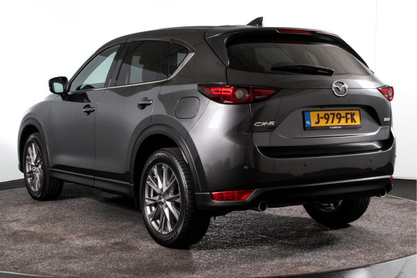 Mazda CX-5 2.0 SkyActiv-G 165 Luxury - Automaat | Leder | Bose | Headup | Elek. Klep | Cruise | 360° camera + PDC | Memory | Stoelverw.& Koeling | ECC | LM 19" |