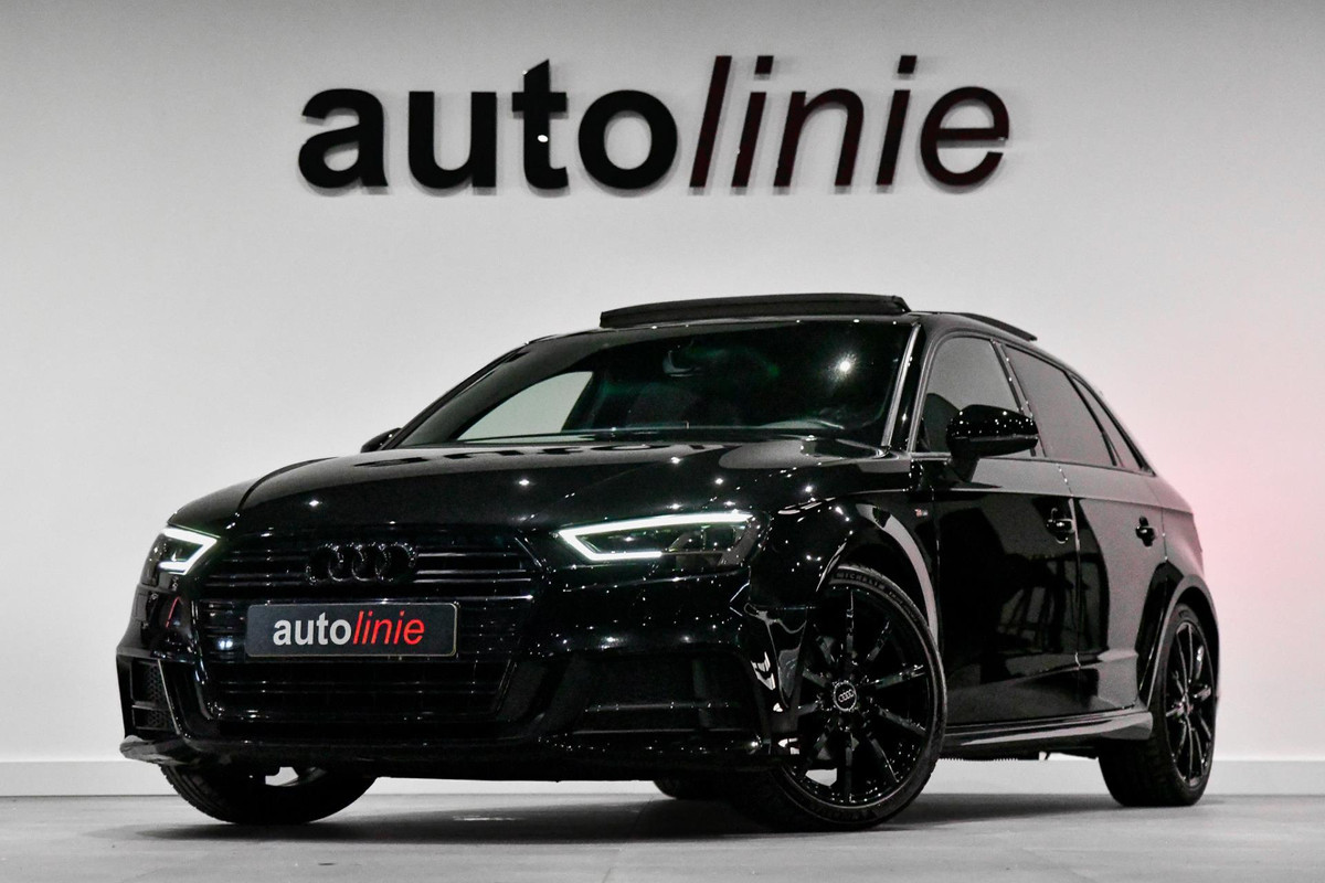 Audi A3 Sportback 1.5 TFSI CoD Sport 3x S-Line. Pano, Matrix, 18'', Black optic!