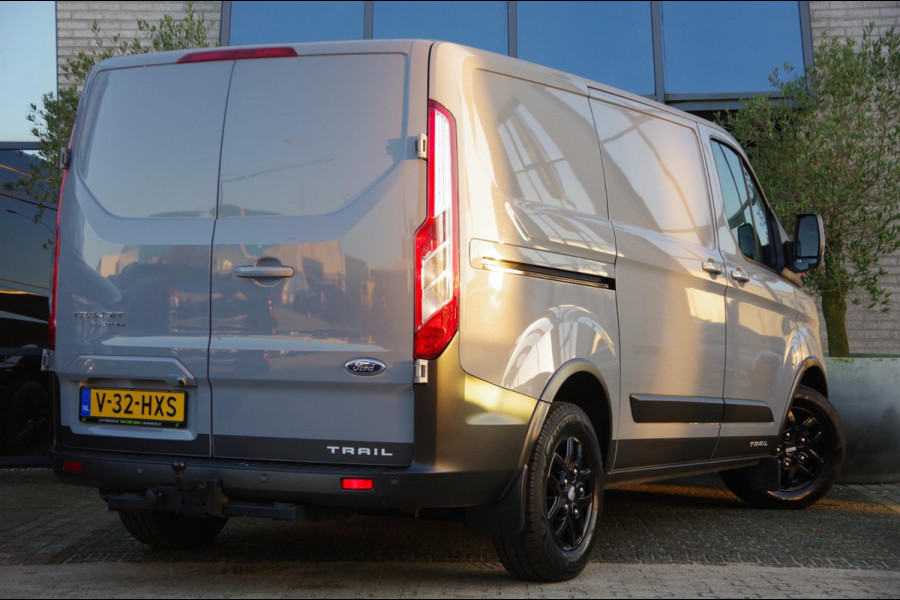 Ford Transit Custom 300 2.0 TDCI Trail 130PK, NARDO GREY, LEDER, CAMERA, TREKHAAK, NAVI, CRUISE, STOELVERWARMING, AIRCO, PDC