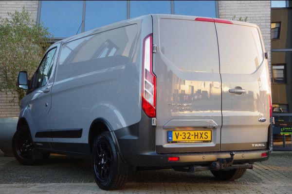 Ford Transit Custom 300 2.0 TDCI Trail 130PK, NARDO GREY, LEDER, CAMERA, TREKHAAK, NAVI, CRUISE, STOELVERWARMING, AIRCO, PDC