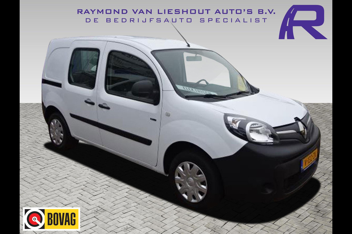 Renault Kangoo Z.E. 33 ( Koopaccu ) 190 Km rijbereik AIRCO SCHUIFDEUR PDC