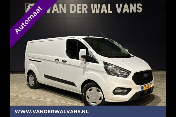 Ford Transit Custom 2.0 TDCI 170pk Automaat L2H1 inrichting Euro6 Airco | 2x zijdeur | Navigatie | LED Cruisecontrol, Verwarmde voorruit, Stoelverwarming, Parkeersensoren, Bijrijdersbank