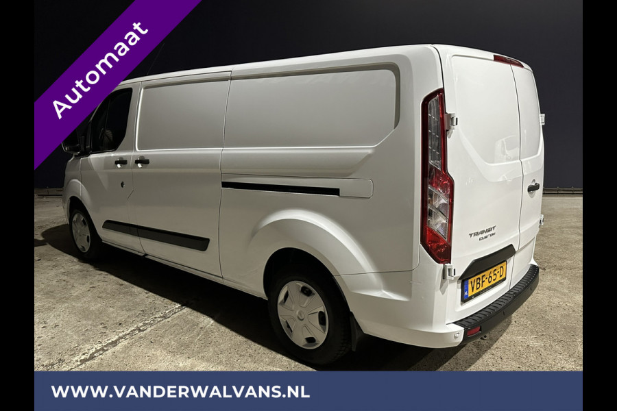 Ford Transit Custom 2.0 TDCI 170pk Automaat L2H1 inrichting Euro6 Airco | 2x zijdeur | Navigatie | LED Cruisecontrol, Verwarmde voorruit, Stoelverwarming, Parkeersensoren, Bijrijdersbank