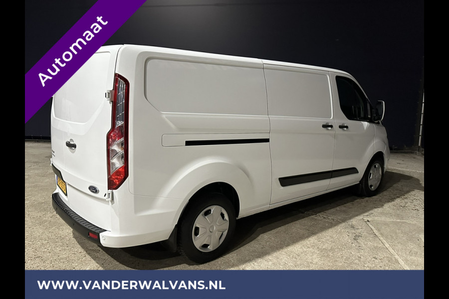 Ford Transit Custom 2.0 TDCI 170pk Automaat L2H1 inrichting Euro6 Airco | 2x zijdeur | Navigatie | LED Cruisecontrol, Verwarmde voorruit, Stoelverwarming, Parkeersensoren, Bijrijdersbank