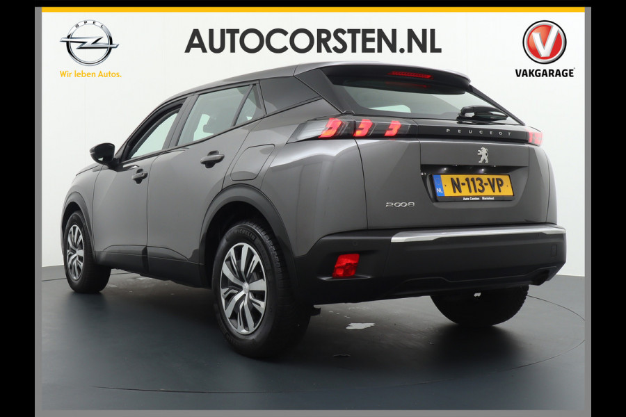 Peugeot 2008 T101PK Apple Carplay Android Auto Navi Connect DAB+ Camera Ecc Cruise-Control Pdc Lane-Assist Bluetooth Licht-Regensensor Led el.Spiegels+Verwarmd Visio-Park Hill Hold Botswaarsch.syst. PureTech Active EURO 6 Origineel Nederlandse auto