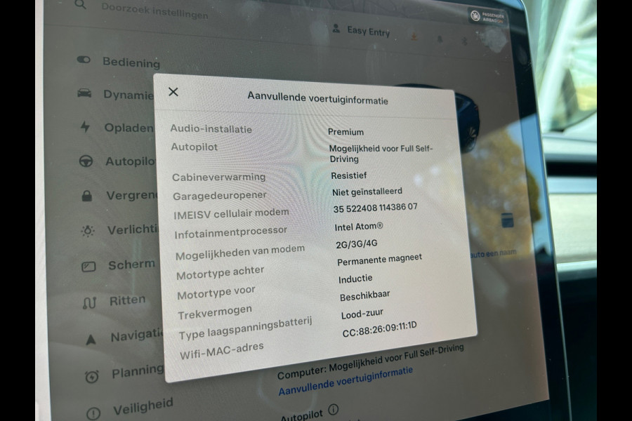 Tesla Model 3 Long Range AWD 75 kWh 87% SOH Trekhaak (1.000kg)