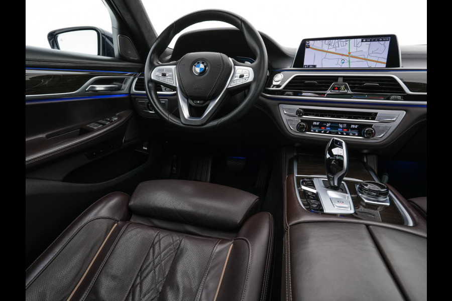 BMW 7 Serie 745Le xDrive High Executive (INCL.BTW) *PANO | HEAD-UP | LASER-LED | VOLLEDER | MEMORY-PACK | SOFT-CLOSE | 360°CAMERA | KEYLESS | VIRTUAL-COCKPIT | NAVI-FULLMAP | 20''ALU | COMFORT-SEATS*