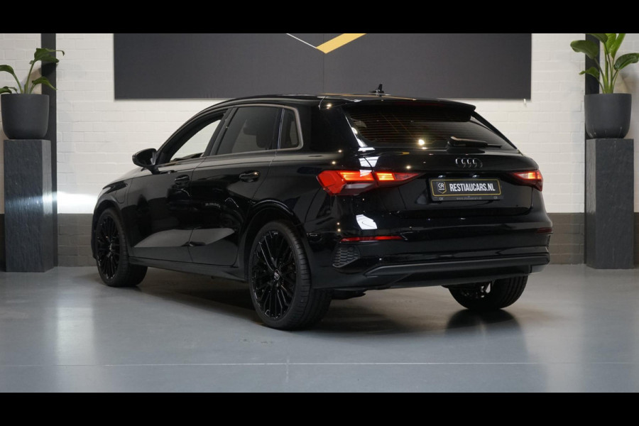 Audi A3 Sportback 40 TFSIe AUTOMAAT-BLACK-CAMERA-CARPLAY-CLIMA-CRUISE-DAB-DRIVE SELECT-KEYLESS-VIRTUEEL