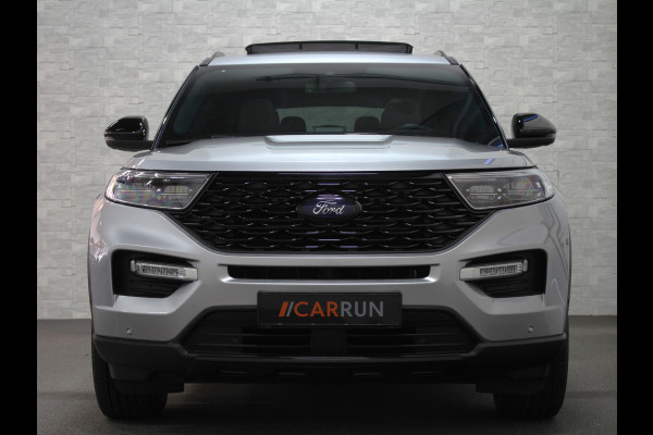 Ford Explorer 3.0 PHEV Platinum 457 PK | Verlengde Fabrieksgarantie! | Panorama | 360 View | Massage | ACC | B&O Sound | Stoelventilatie | | Memory | Trekhaak | Keyless-Go | 20'' | Stoelverwarming V+A | Voorruit Verwarming | Carplay | Draadloos Laden | Sfeerverlichting | 3-Zone Clima | DAB |