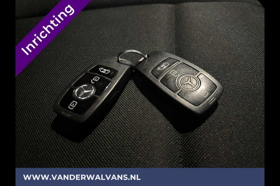 Mercedes-Benz Sprinter 516 CDI 164pk L2H2 Dubbel Lucht 3500kg Trekhaak Euro6 Airco | Imperiaal Camera, Navigatie, Cruisecontrol, Trap, Inrichting