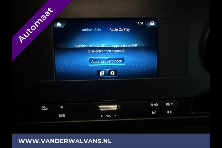 Mercedes-Benz Sprinter 317 CDI 170pk 9G-Tronic Automaat L3H2 Fabrieksgarantie Euro6 Airco | Camera | Apple Carplay Android Auto, Cruisecontrol, Parkeersensoren, Bijrijdersbank