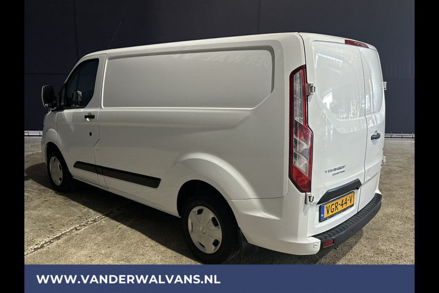 Ford Transit Custom 2.0 TDCI 131pk L1H1 Euro6 Airco | Camera | LED | Cruisecontrol Parkeersensoren, Bijrijdersbank