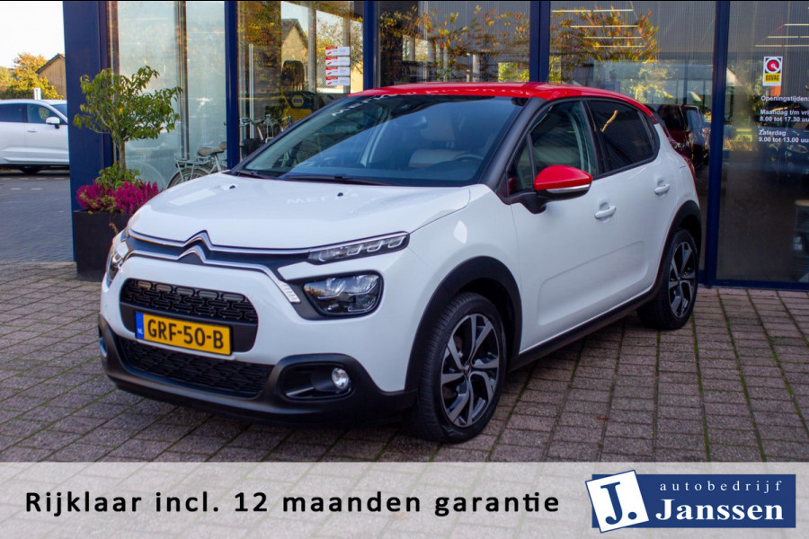 Citroën C3 1.2 PureTech Shine | Prijs rijklaar incl. 12 mnd garantie | Navi Lmv Camera Apple Carplay / Android auto Bluetooth