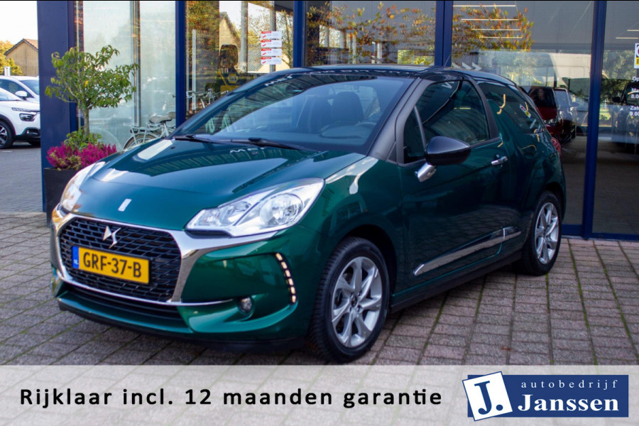 DS DS 3 1.2 PureTech Performance Line |Prijs rijklaar incl. 12 mnd garantie | Apple carplay Android auto Bluetooth Camera Stoelverw