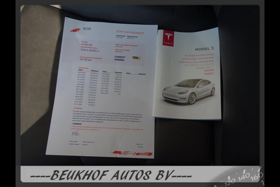 Tesla Model 3 Long Range AWD Full Self Driving Fsd Pano Leer