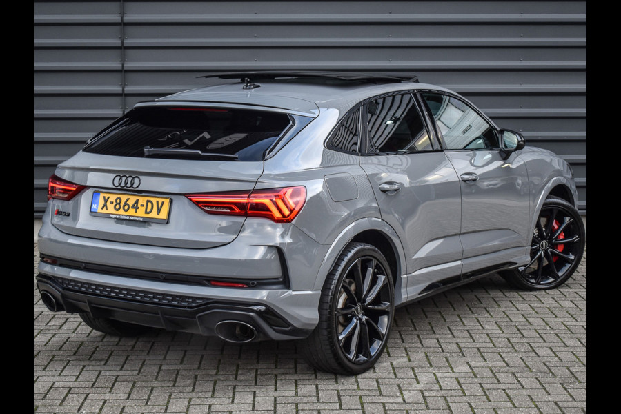 Audi Q3 Sportback TFSI RS | PANORAMADAK | AMBIANCE INTERIEUR | 360 CAMERA | DAB+ | KEYLESS ENTREE | SONOS SOUND | CARBON INLEG | RS SEATS | ADAPTV