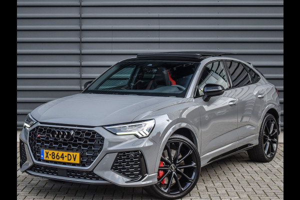 Audi Q3 Sportback TFSI RS | PANORAMADAK | AMBIANCE INTERIEUR | 360 CAMERA | DAB+ | KEYLESS ENTREE | SONOS SOUND | CARBON INLEG | RS SEATS | ADAPTV