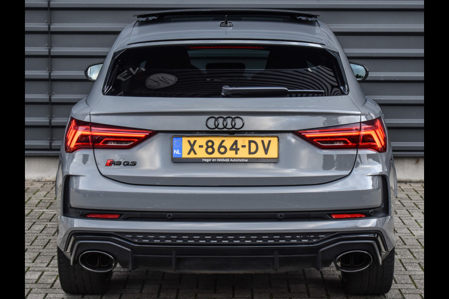 Audi Q3 Sportback TFSI RS | PANORAMADAK | AMBIANCE INTERIEUR | 360 CAMERA | DAB+ | KEYLESS ENTREE | SONOS SOUND | CARBON INLEG | RS SEATS | ADAPTV