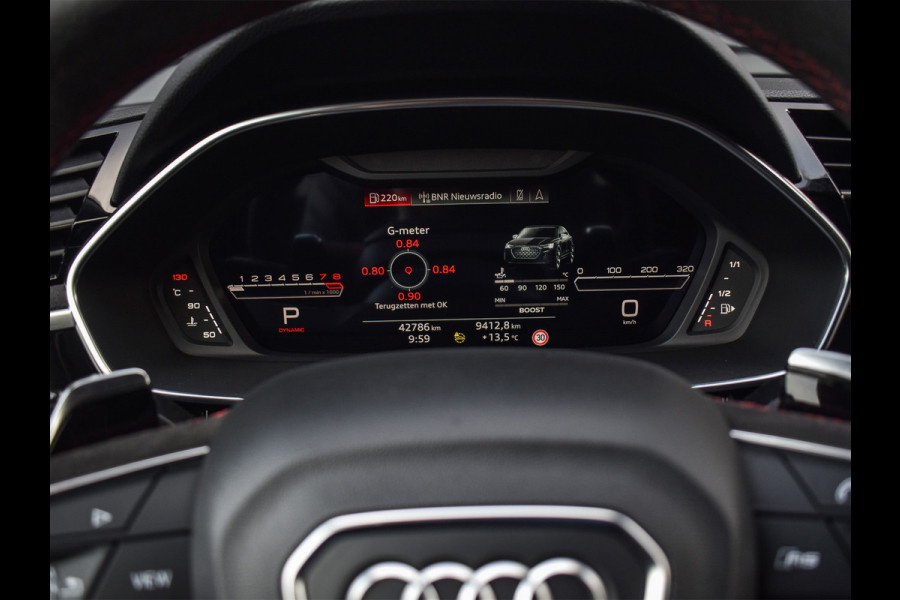 Audi Q3 Sportback TFSI RS | PANORAMADAK | AMBIANCE INTERIEUR | 360 CAMERA | DAB+ | KEYLESS ENTREE | SONOS SOUND | CARBON INLEG | RS SEATS | ADAPTV