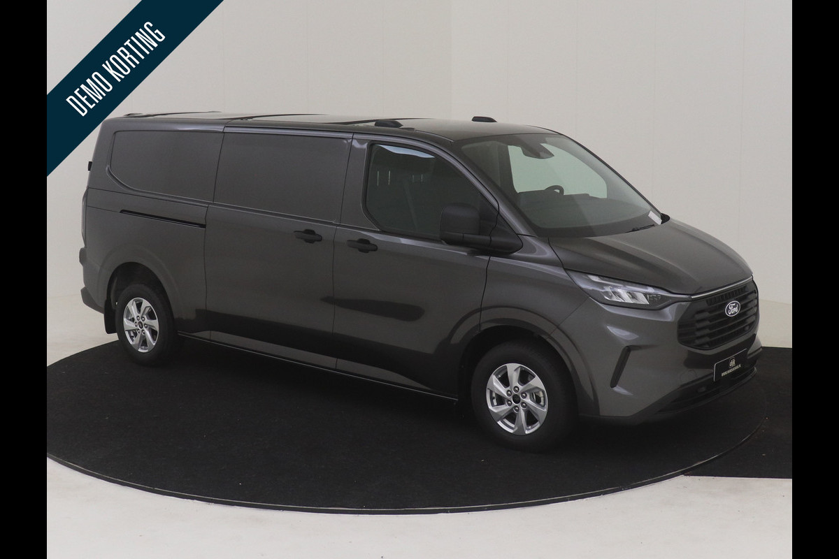 Ford Transit Custom 300L L2H1 Trend 136 PK NAVIGATIE DMV CARPLAY VELGEN LED AIRCO CRUISE CONTROL CAMERA  LANE ASSIST 4 JAAR GARANTIE TOT 160.000 KILOMETER