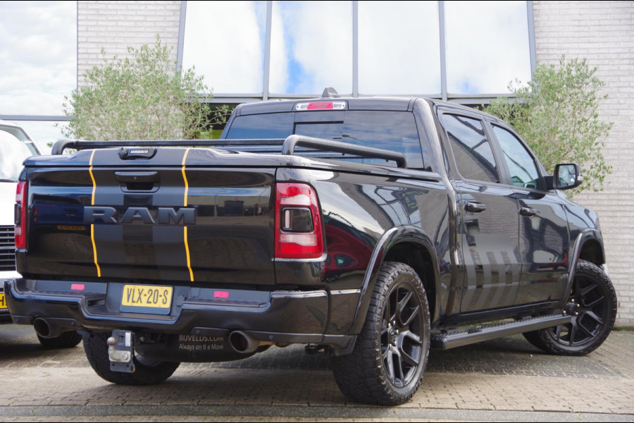 Dodge Ram 1500-5.7 V8 4X4 CREW CAB LARAMIE PANO, 22'' LMV, 3.5T TREKHAAK, LED, LEDER, STOEL/STUURVERWARMING