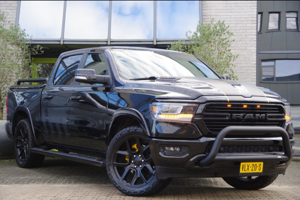 Dodge Ram 1500-5.7 V8 4X4 CREW CAB LARAMIE PANO, 22'' LMV, 3.5T TREKHAAK, LED, LEDER, STOEL/STUURVERWARMING