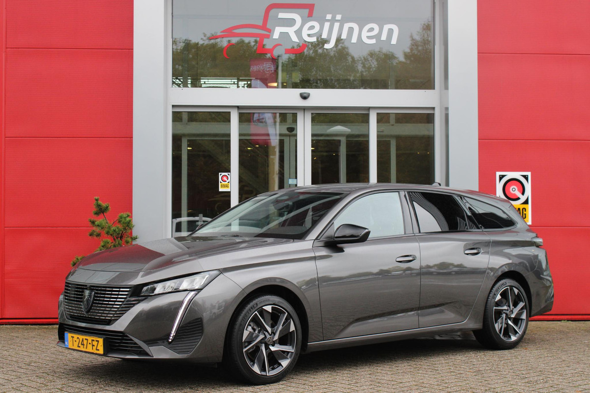 Peugeot 308 SW 1.2 130PK AUTOMAAT ALLURE PACK BUSINESS | NAVIGATIE | DRAADLOZE APPLE CARPLAY/ANDROID AUTO | KEYLESS ENTRY/START | DAB+ RADIO | LICHTMETALEN VELGEN 17" | ADAPTIVE CRUISE CONTROL | ACHTERUITRIJ CAMERA | CLIMATE CONTROL | PARKEERSENSOREN VOOR EN ACHTER | LED KOPLAMPEN |