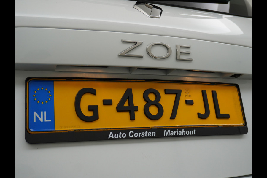 Renault ZOE R110 Limited EIGEN ACCU 41 kWh *€ 9.890,- na subsidie * AUT. 110pk AppleCarplau Android Navi Camera WiFi-vb. Bose Pdc interieur  3 fase laden 11 tot max 22kw thuis  Priv. Glass 36.000 nieuw! ! Orig.NLse auto. grote accu voor groot bereik!