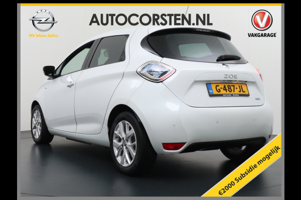 Renault ZOE R110 Limited EIGEN ACCU 41 kWh *€ 9.890,- na subsidie * AUT. 110pk AppleCarplau Android Navi Camera WiFi-vb. Bose Pdc interieur  3 fase laden 11 tot max 22kw thuis  Priv. Glass 36.000 nieuw! ! Orig.NLse auto. grote accu voor groot bereik!