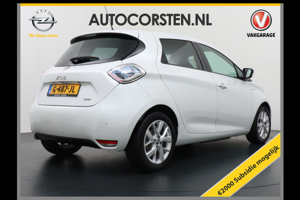 Renault ZOE R110 Limited EIGEN ACCU 41 kWh *€ 9.890,- na subsidie * AUT. 110pk AppleCarplau Android Navi Camera WiFi-vb. Bose Pdc interieur  3 fase laden 11 tot max 22kw thuis  Priv. Glass 36.000 nieuw! ! Orig.NLse auto. grote accu voor groot bereik!