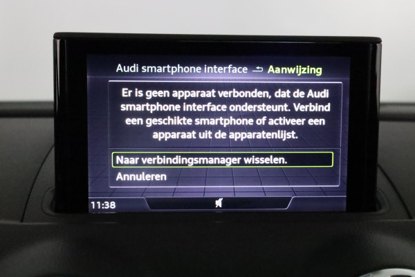 Audi A3 Cabriolet 35 TFSI CoD Advance Sport S-Line 150 pk S-tronic | Navigatie via App | Parkeersensoren achter | Nekverwarming | Stoelverwarming | Adaptieve cruise control |