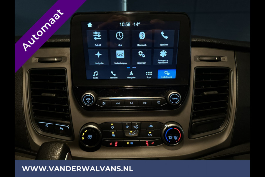 Ford Transit Custom 2.0 TDCI 170pk Automaat L2H1 inrichting Euro6 Airco | 2x Zijdeur | Navigatie stoelverwarming, cruisecontrol, parkeersensoren, android auto,