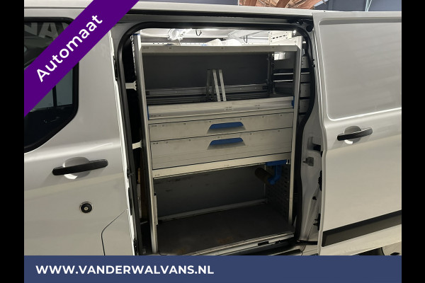 Ford Transit Custom 2.0 TDCI 170pk Automaat L2H1 inrichting Euro6 Airco | 2x Zijdeur | Navigatie stoelverwarming, cruisecontrol, parkeersensoren, android auto,