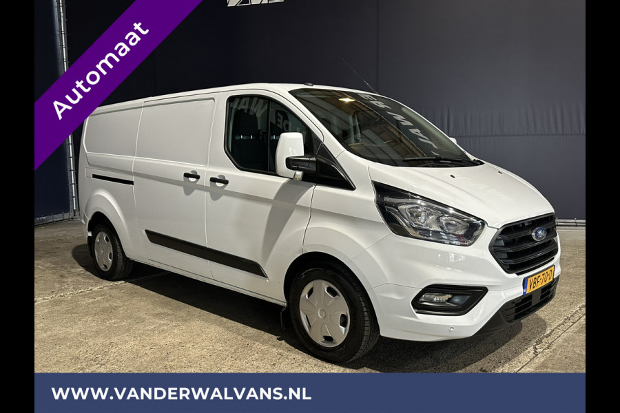 Ford Transit Custom 2.0 TDCI 170pk Automaat L2H1 inrichting Euro6 Airco | 2x Zijdeur | Navigatie stoelverwarming, cruisecontrol, parkeersensoren, android auto,