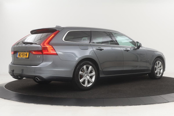 Volvo V90 2.0 D3 Momentum | Carplay | Stoelverwarming | Leder | Adaptive cruise | Trekhaak | Dodehoek detectie | Navigatie