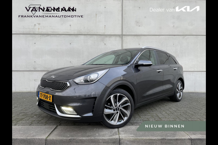 Kia Niro 1.6 GDi Hybrid ExecutiveLine Automaat | JBL | 18" Velgen | Key-Less | Leder | Camera | Navi | Clima | PDC | Cruise | LED |