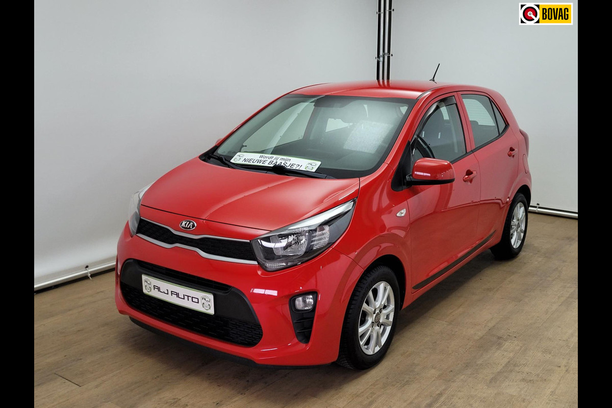 Kia Picanto Occasion met cruisecontrol en navigatie | Tweedehands Kia Picanto met weinig km in kleur rood | Bovag